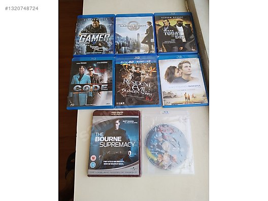 Orijinal 54 DVD 14 blu ray - Yabancı Blu-ray Filmler sahibinden