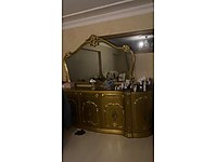 avangart özel el boyamalı konsol