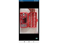 53 parça lokma takımı portatif kutulu cırcırlı uzatma kol