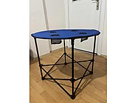 Katlanır/Bardaklıklı Kamp Masası