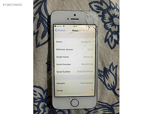 İkinci El ve Sıfır Alışveriş / Cep Telefonu & Aksesuar / Cep Telefonu / Apple / iPhone 5S