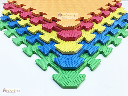 Yumuşak Oyun Alanı / Tatami Yumuşak Yer Süngeri Sök Tak Puzzle 100x100 13mm  da - 1128153234