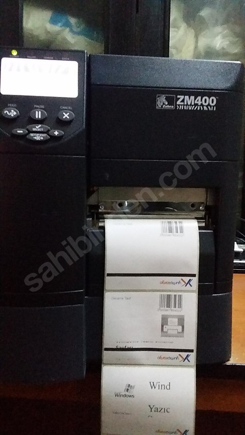 ZEBRA ZM400 Endüstriyel Yıkama Talimatı BARKOD YAZICI