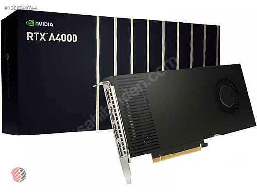 RTX A4000 16GB Profesyonel Ekran Kartı Temiz, Sorunsuz sahibinden