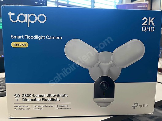TAPO C720 OUTDOOR 2K QHD KAMERA - Kablolu Dome Kamera Güvenlik