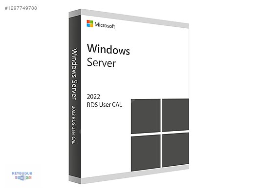 Windows Server 2022 Standard 50 CAL RDS Key Hemen Teslim sahibinden ...