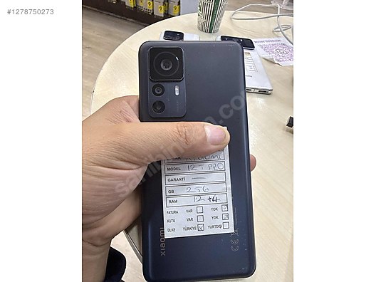 İkinci El ve Sıfır Alışveriş / Cep Telefonu & Aksesuar / Cep Telefonu / Xiaomi / 12T Pro