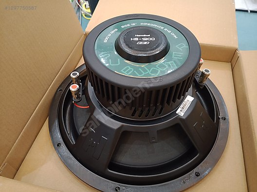 Apocalypse Hannibal HS1200 600w Rms D2 Subwoofer L Port Kabin on