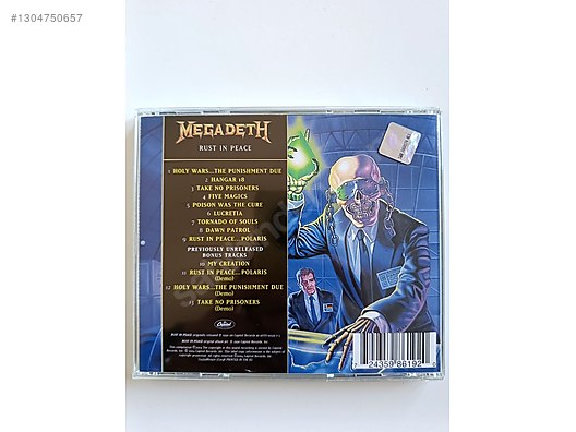 Megadeth CDセット【バラ売り可能】 Megadeth CD - Müzik CD leri Alışverişte İlk Adres sahibinden.com