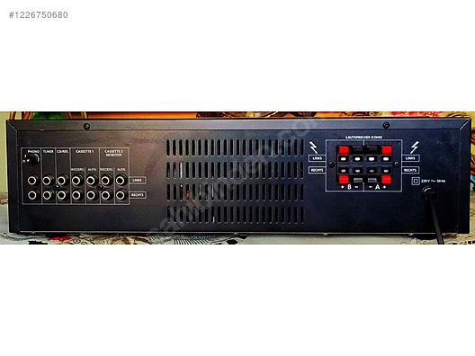 Telefunken Entegre Amfi - TELEFUNKEN HA-870 AUDİOPHİLE STEREO AMP..ORJ..GERMANY..SIFIR..