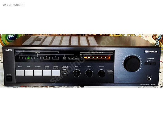 İkinci El ve Sıfır Alışveriş / Ev Elektroniği / Ev Müzik Sistemleri / Amfi / Telefunken