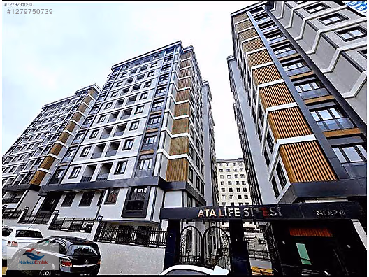 ATA LİFE'DA ANA CADDEYE BAKAN TARAF 2+1 SİTEDE GÜVENLİK OTOPARK #1279750739