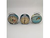 Kurmalı, Tavuklu, Civcivli, alarmlı pilli masa saati koleksiyonu #1277750757