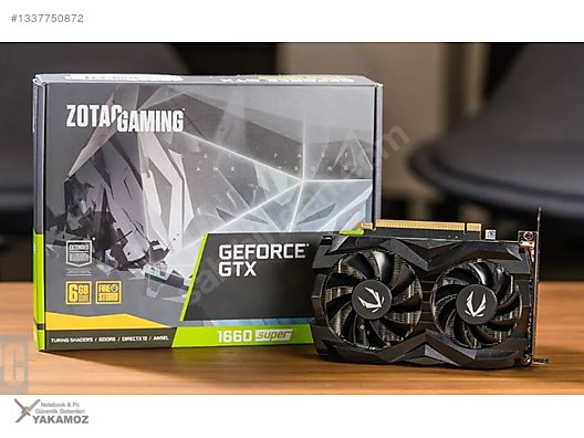 Zotac GTX 1660 Super Twin Fan 192 Bit GDDR6 6 GB Ekran Kartı