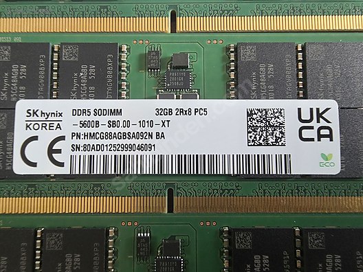 SK Hynix 32GB DDR5 SODIMM 5600Mhz SIFIR sahibinden.comda - 1342750983