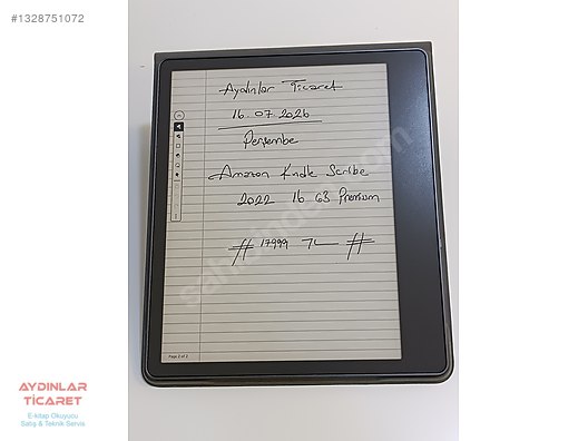 Kindle Scribe 2022 16gb Premium Pen +Orijinal Premium Deri Kılıf