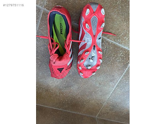 Çivili Kırmızı 42.5 Numara Adidas Krampon & Ayakkabı - 1279751116