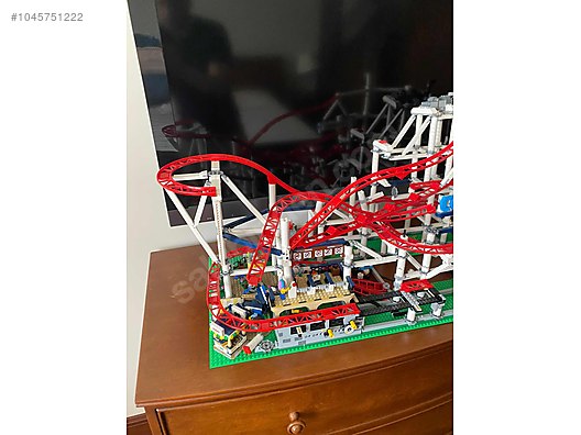 lego red roller coaster