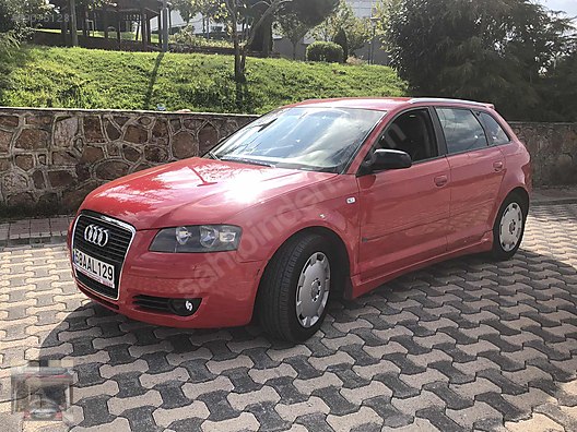 Audi A3 A3 Sportback 1 6 Attraction 2006 Kirmizi