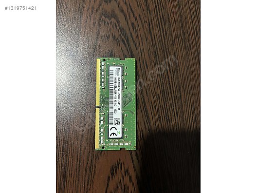 8gb Ddr4 2666 MHz laptop ram on sahibinden.com - 1319751421