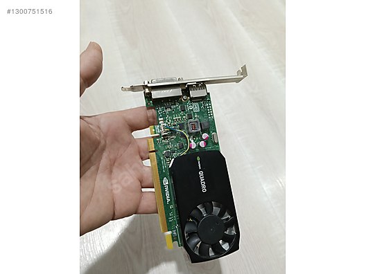 Nvidia Quadro K620 2GB 128Bit DDR3 (DX11) PCI-E 2.0 Ekran Kartı
