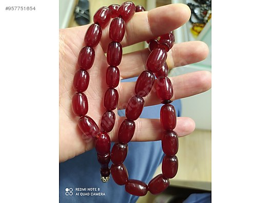 Osmanli Sikma Kehribar 43 Gr Tespih Ve Cesitli Koleksiyon Objeleri Sahibinden Com Da 957751654