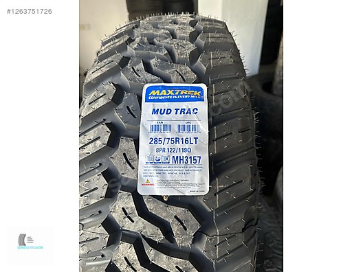 285/75R16 MT OFROAD LASTİĞİ MAXTREK sahibinden.comda - 1263751726