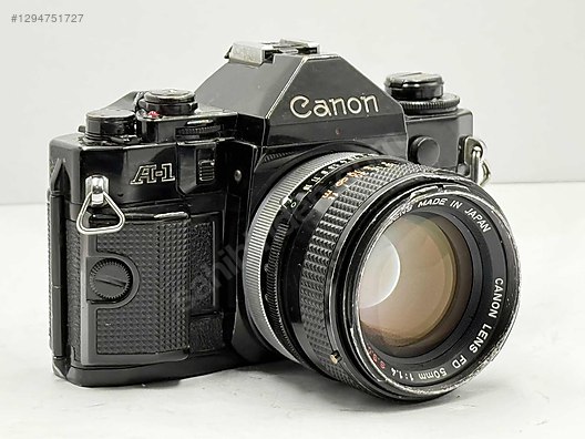35mm Filmli SLR / Canon / Canon A1 & 50mm f1.4 S.S.C sahibinden