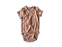 H&M Basic Pamuklu Zarf Yaka Kısa Kollu Body (3'lü)