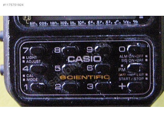 Casio Casio Bilimsel Hesap Makineli Erkek Kol Saati CFX 197