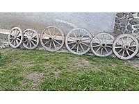 TARİHİ ÖKÜZ ARABASI TEKERLEKLERİ