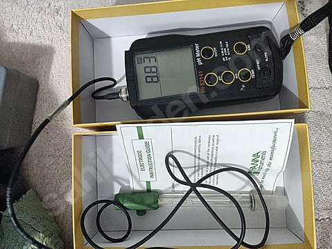 ph ölçüm cihazı.