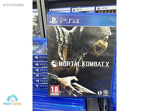 MORTAL KOMBAT X PS4 OYUN 2.EL POLY GAME AVCILAR sahibinden.comda