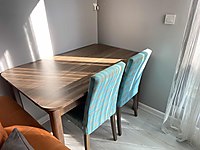 Ahşap yemek masası #1274752904