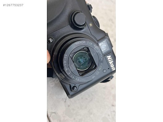 【タイムセール】Nikon COOLPIX P7100ケース付 Nikon Coolpix P7100 dijital kamera (10 Megapiksel, 7-kat