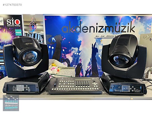2 ADET STI-BS-230 BEAM ROBOT 1 ADET IMPACT PİLOT 2000 MİX 2.EL
