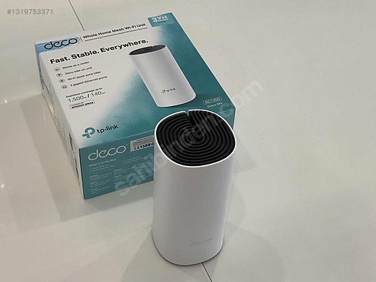 TP-LINK DECO M4 AC1200 MESH 2 GIGABIT PORT SIFIR 3 YIL GARANTİLİ