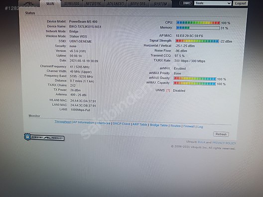 İkinci El ve Sıfır Alışveriş / Bilgisayar / Çevre Birimleri / Modem & Ağ Ürünleri / Access Point