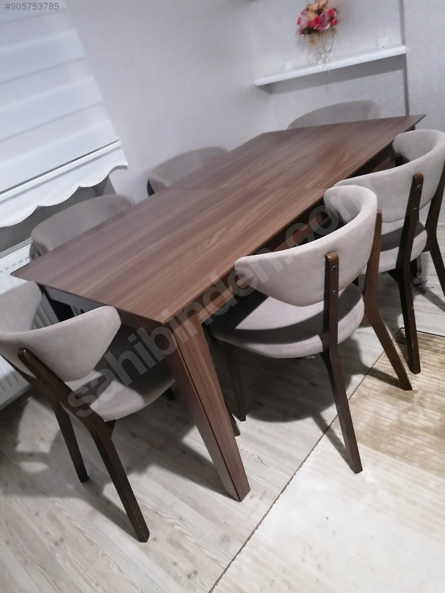 Doğtaş marka yemek masası 6 sandalye Doğtaş Masa