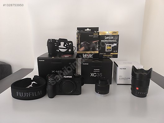 Aynasız / Fujifilm / X-H2 / Fujifilm XH2 SET, GARANTİLİ, 2 PRİME