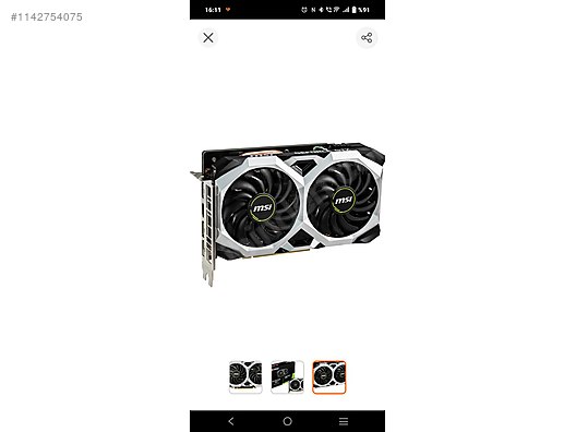 Gtx 1660 msi ventus sale xs