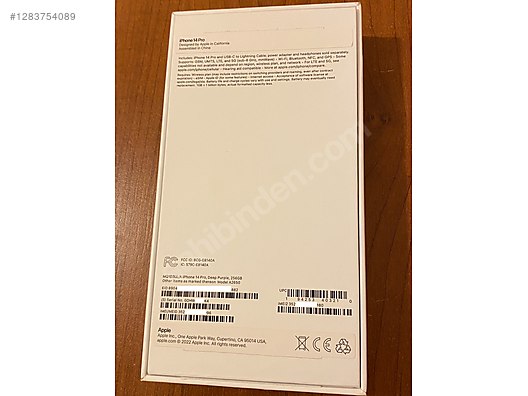 İkinci El ve Sıfır Alışveriş / Cep Telefonu & Aksesuar / Aksesuar / Boş Kutu