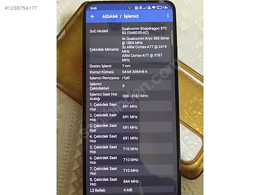 İkinci El ve Sıfır Alışveriş / Cep Telefonu & Aksesuar / Cep Telefonu / Xiaomi / Poco F3