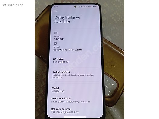İkinci El ve Sıfır Alışveriş / Cep Telefonu & Aksesuar / Cep Telefonu / Xiaomi / Poco F3