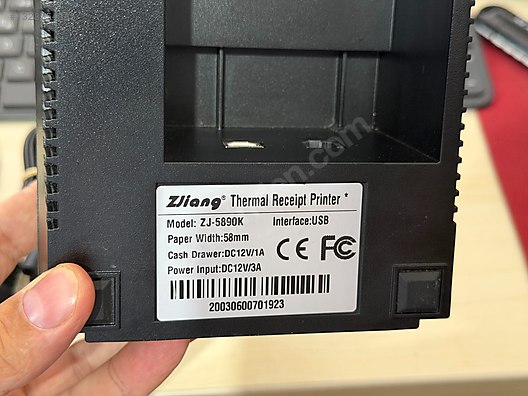 Zjiang Zj-5890K 58mm USB Termal Makbuz Ve Adisyon Yazıcısı