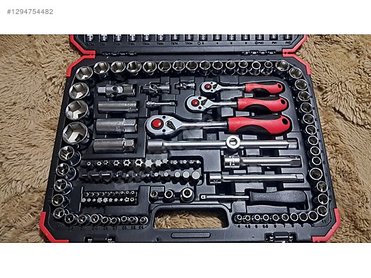 リョー様 24枚セット Ratchet & Socket Wrench / Gedore Red R45603172 Lokma Seti 1/2'' 3