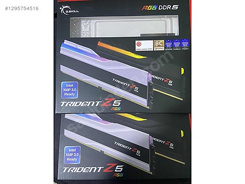 GSKILL 32GB (2x16GB) Trident Z5 RGB 7200 MHz Cl34 sahibinden.comda