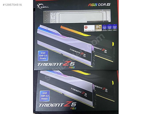 GSKILL 32GB (2x16GB) Trident Z5 RGB 7200 MHz Cl34 sahibinden.comda