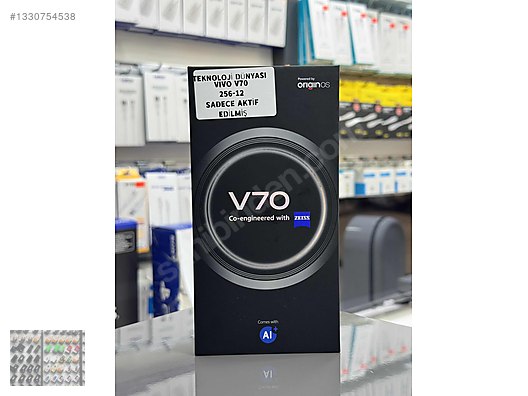 256 GB Siyah Vivo V70 Cep Telefonu - 1330754538