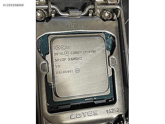 İ7 4790 4.NESİL İŞLEMCİ VE FAN - İşlemci ve Tüm Masaüstü Bilgisayar Parçaları sahibinden.com'da
